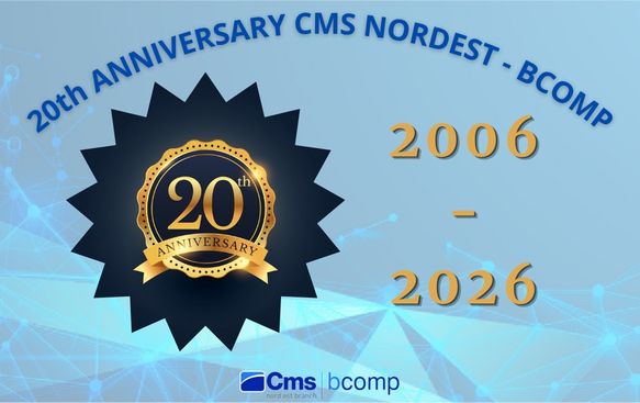 20 ANNIVERSARIO CMS NORDEST – BCOMP