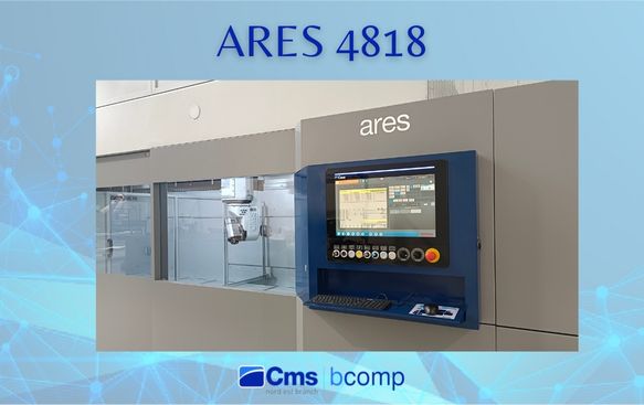 ARES: the 5-axis CNC machine that represents the most versatile solution in the composite sector.