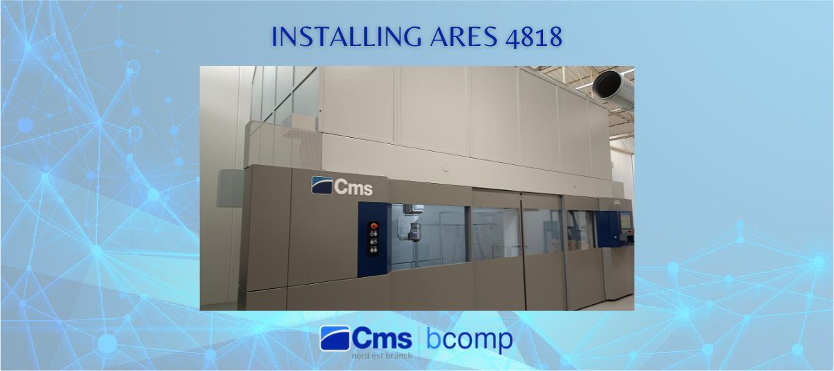ARES: the 5-axis CNC machine that represents the most versatile solution in the composite sector.