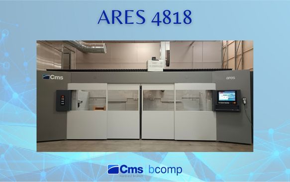 ARES 4818 is the latest new machine we have finished installing at one of our prestigious customers.