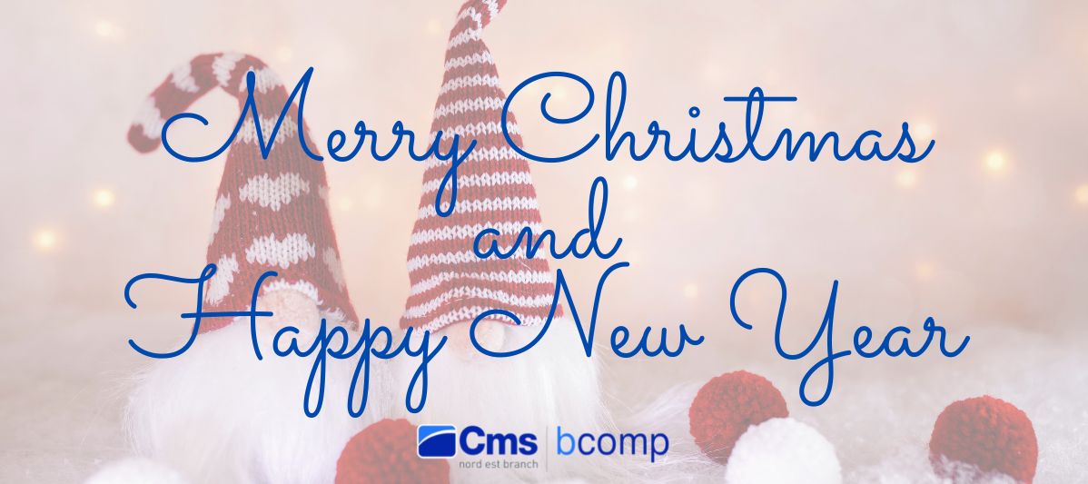 CMS NORDEST SRL augura a tutti un Buon Natale e Felice Anno Nuovo.